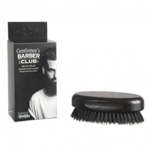 Щетка мужская для бороды и волос 3ME Maestri Military Brush из щетины дикого кабана