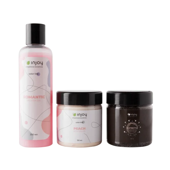 Набір косметики для догляду за тілом Silky Skin