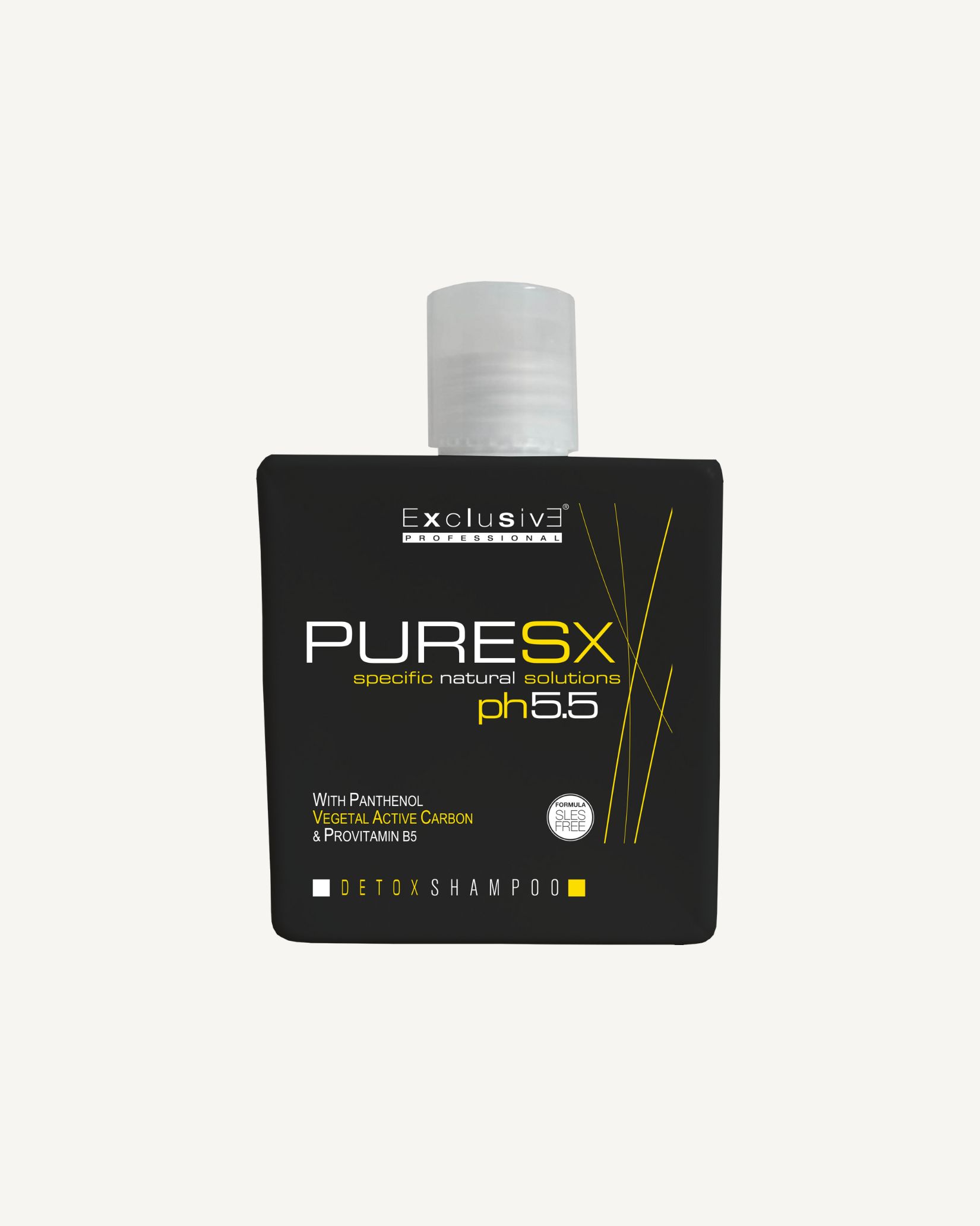 PURE SX DETOX CARBON SHAMPOO – Шампунь глибокого очищення