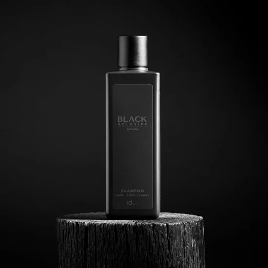 BLACK Total Shampoo – Універсальний шампунь для волосся, тіла та гоління